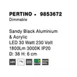 PERTINO - NovaLuce-9853672 - Plafoniera