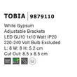 TOBIA - NovaLuce-9879110 - Spot incastrabil