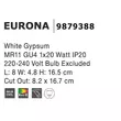 EURONA - NovaLuce-9879388 - Spot incastrabil