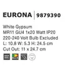 EURONA - NovaLuce-9879390 - Spot incastrabil