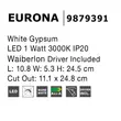 EURONA - NovaLuce-9879391 - Spot incastrabil