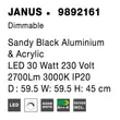 JANUS - NovaLuce-9892161 - Pendul