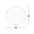 ASTERION - NovaLuce-9910020 - Plafoniera