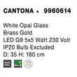 CANTONA - NovaLuce-9960614 - Pendul