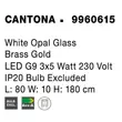 CANTONA - NovaLuce-9960615 - Pendul