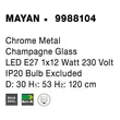 MAYAN - NovaLuce-9988104 - Pendul