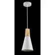 Pendul Maytoni BICONES metal alb 1x E27 - P359-PL-140-W