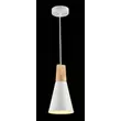 Pendul Maytoni BICONES metal alb 1x E27 - P359-PL-140-W