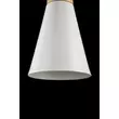 Pendul Maytoni BICONES metal alb 1x E27 - P359-PL-140-W