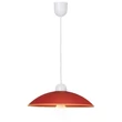Pendul Rabalux CUPOLARANGE E27 plastic visiniu sticla - 1407