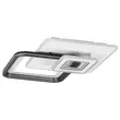 Plafoniera Rabalux STREGOBOR LED metal gri acril alb - 2937