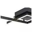 Plafoniera Rabalux CASIMIR LED metal negru mat plastic alb - 5267