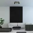 Plafoniera Rabalux AZTEC LED metal negru mat plastic alb - 6905