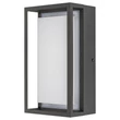 Aplica exterior Rabalux MENDOZA LED aluminiu antracit plastic alb - 7109