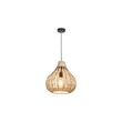 Pendul Rabalux ZAHARA E27 metal natur rattan - 7604