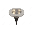 Solar Rabalux DANNET LED metal crom satinat plastic negru - 7975
