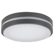 Aplica exterior Rabalux HAMBURG LED metal antracit plastic alb - 8848