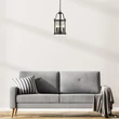 BEVELLED LANTERN - Searchlight-3063-3BK - Pendul