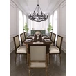 CARTWHEEL - Searchlight-8912-12BK - Candelabru
