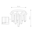 STALACTITE - Nowodvorski - TL-8355 - Plafoniera