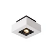 Plafoniera tip spot Lucide XIRAX aluminiu alb negru GU10-LED IP20 - 09119/06/31