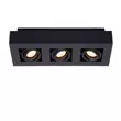 Plafoniera tip spot Lucide XIRAX aluminiu negru GU10-LED IP20 - 09119/16/30