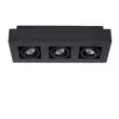 Plafoniera tip spot Lucide XIRAX aluminiu negru GU10-LED IP20 - 09119/16/30