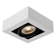 Plafoniera tip spot Lucide ZEFIX aluminiu alb negru GU10-LED IP20 - 09120/12/31