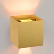 Aplica de perete Lucide XIO aluminiu auriu mat-alama G9-LED IP20 - 09217/04/02