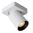 Plafoniera tip spot Lucide NIGEL aluminiu alb negru GU10-LED IP20 - 09929/05/31