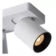 Plafoniera tip spot Lucide NIGEL aluminiu alb GU10-LED IP20 - 09929/15/31