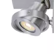 Plafoniera tip spot Lucide LANDA aluminiu crom satinat GU10-LED IP20 - 17906/16/12