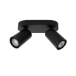 Plafoniera tip spot Lucide XYRUS aluminiu negru GU10-LED IP20 - 23954/11/30