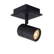 Plafoniera spot baie Lucide LENNERT metal negru GU10-LED IP44 - 26958/05/30