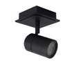 Plafoniera spot baie Lucide LENNERT metal negru GU10-LED IP44 - 26958/05/30