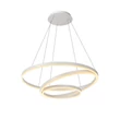 Pendul Lucide TRINITI stil modern aluminiu alb forma rotund LED IP20 - 46402/99/31