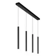 Pendul Lucide LORENZ aluminiu negru LED IP20 - 74403/04/30