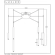 Pendul Lucide LORENZ aluminiu negru LED IP20 - 74403/06/30