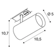 NABLO TRACK - slv-1001863 - Spot pentru sina monofazata