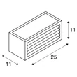 BOX-L - slv-1002035 - Aplica exterior