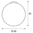 ROTOBALL 40 - slv-1002052 - Plafoniera