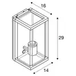 QUADRULO - slv-1002402 - Aplica exterior cu senzor