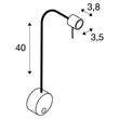 DIO FLEX PLATE - slv-1002608 - Aplica de perete