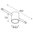 COMET - slv-1002689 - Spot pentru sina TENSEO 12v