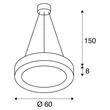 MEDO RING 60 DALI - slv-1002890 - Pendul