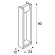 QUAD POLE - slv-1003001 - Stalp exterior