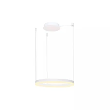 Pendul Azzardo Halo metal, alb, LED, 3000K, 42W, 3066lm - AZ-4967