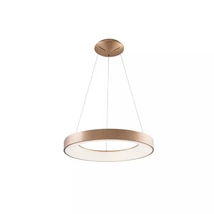 Pendul Azzardo Santana metal, auriu, LED, 3000K-6500K, 80W, 4500lm - AZ-5013