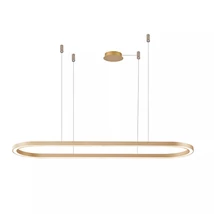 Pendul Azzardo Elena metal, auriu, LED, dimabil, 3000K, 50W, 2700lm - AZ-5056