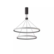 Pendul Azzardo Diego metal, negru, LED, dimabil, 3000K, 70W, 3700lm - AZ-5111